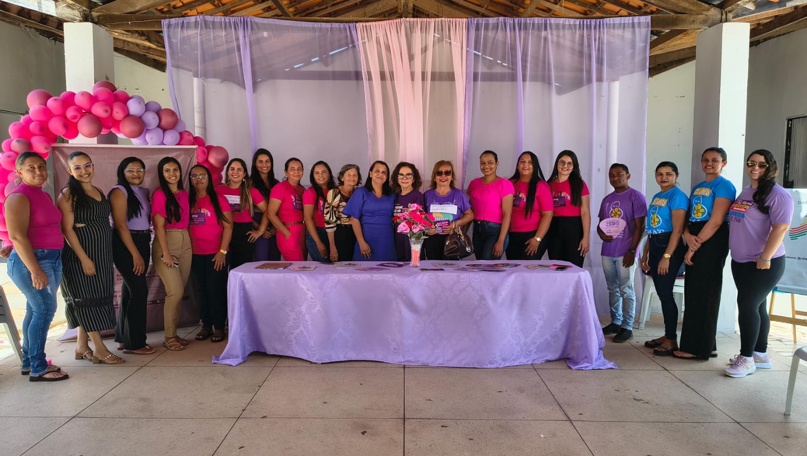 Ônibus Lilás leva ações de enfrentamento à violência contra as mulheres para Itainópolis