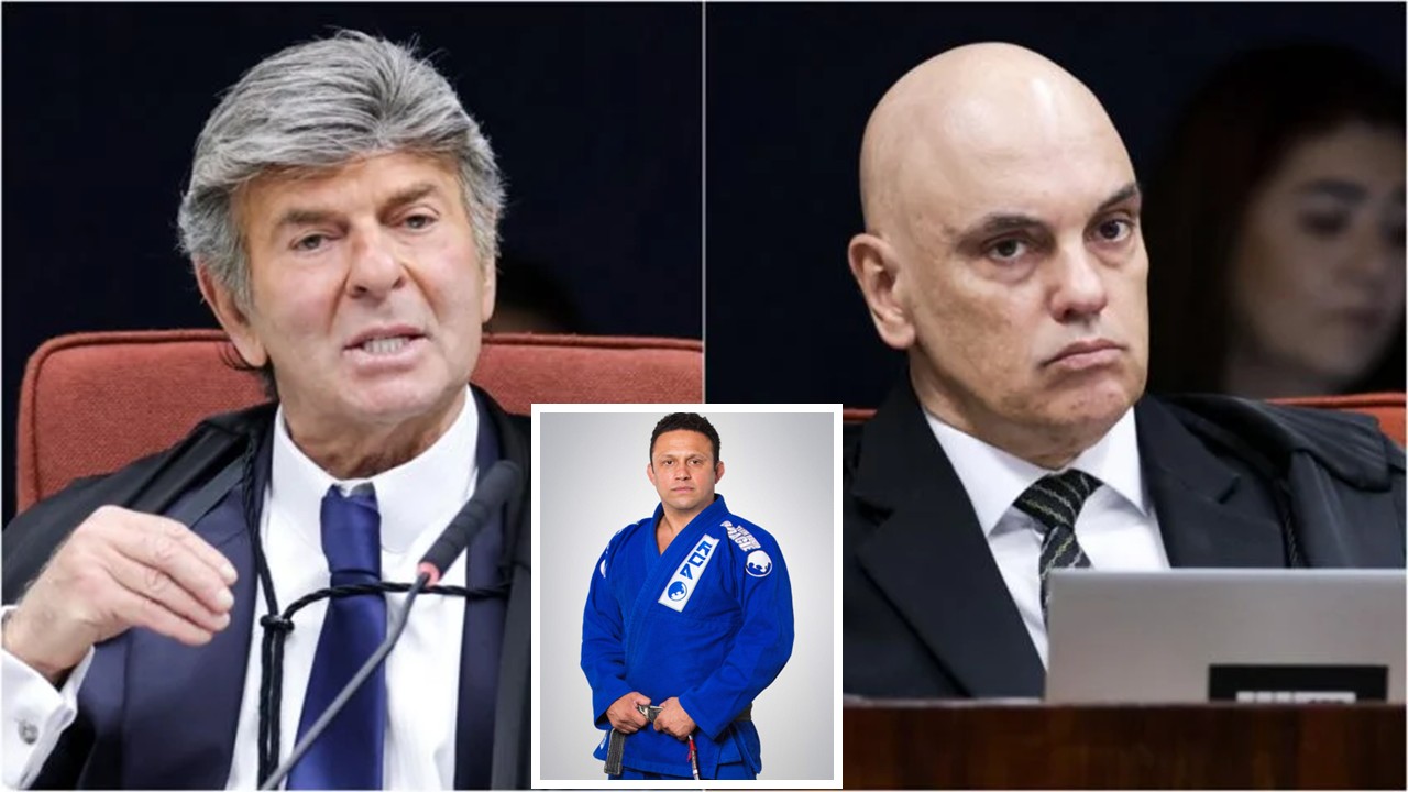 Fux promete "dar um soco na cara" de Alexandre de Moraes, segundo lutador de do jiu-jitsu