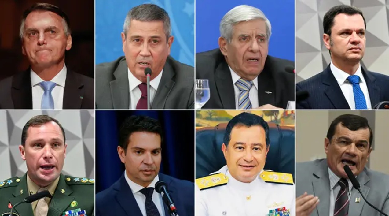 Veja as penas aplicadas a Bolsonaro e a todos os seus aliados