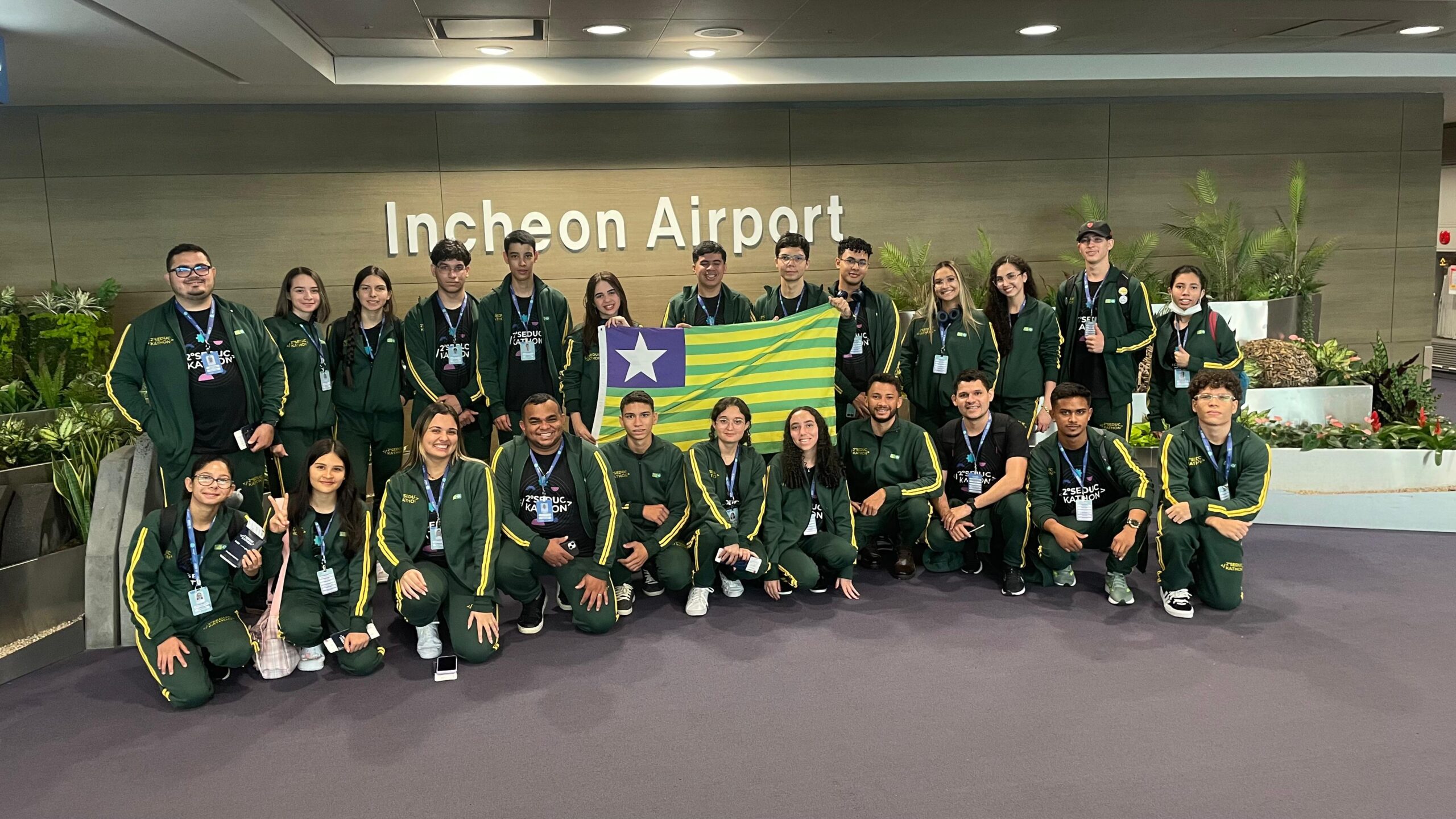 Estudantes da rede estadual iniciam imersão tecnológica e cultural na Coreia do Sul