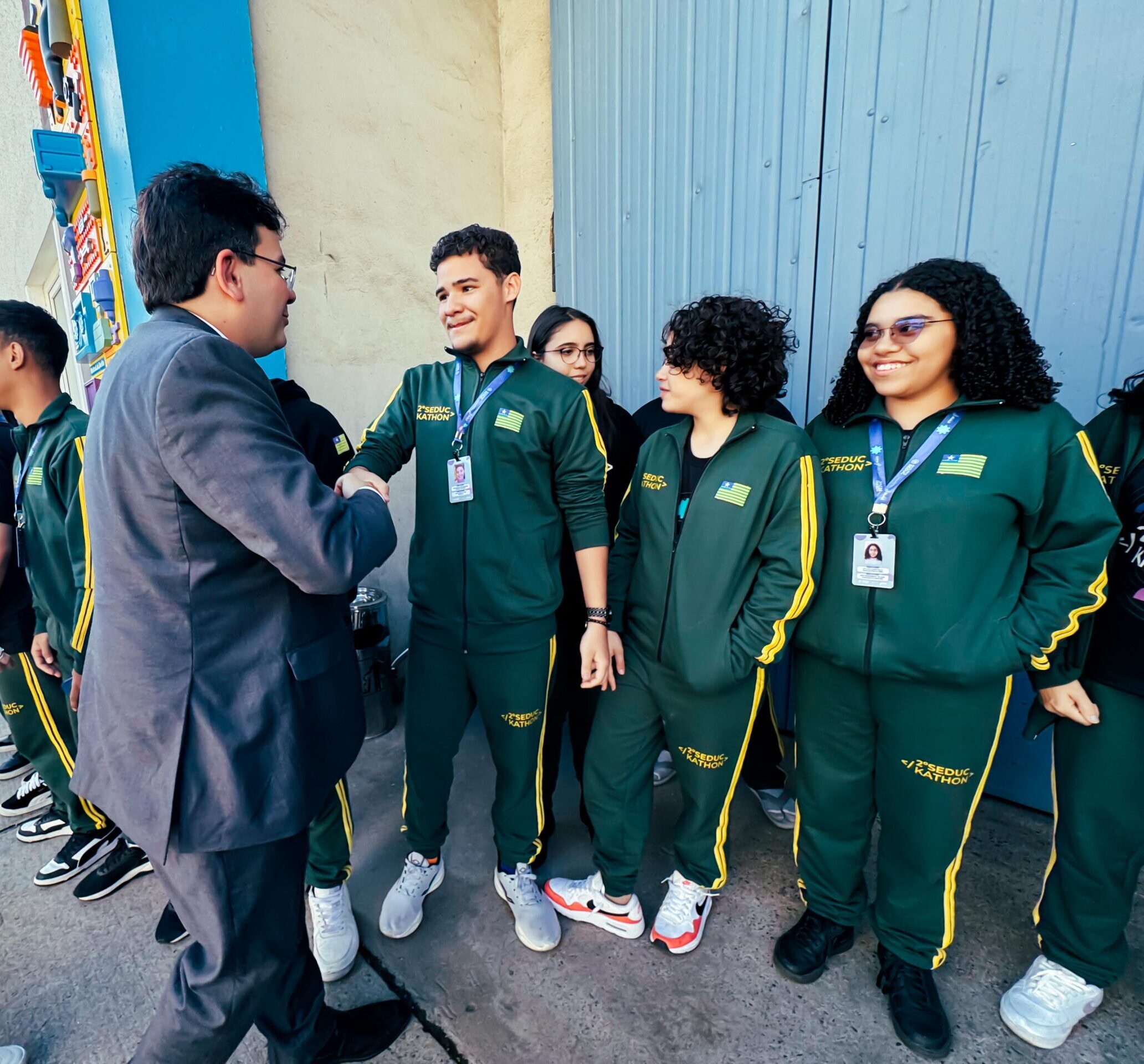 Rafael Fonteles acompanha experiência de alunos piauienses no Motion Lab, referência em inovação na Alemanha