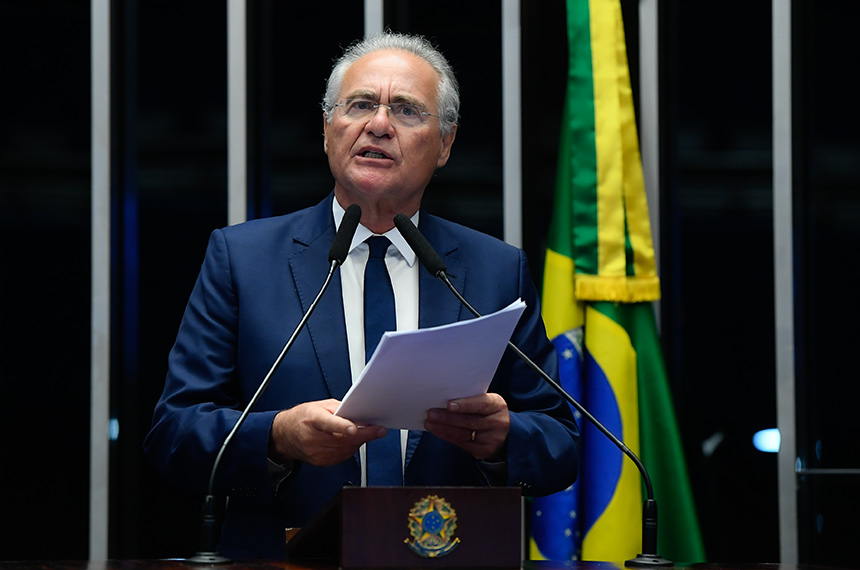 Renan alerta: PEC pode transformar Congresso em 'refúgio de criminosos'