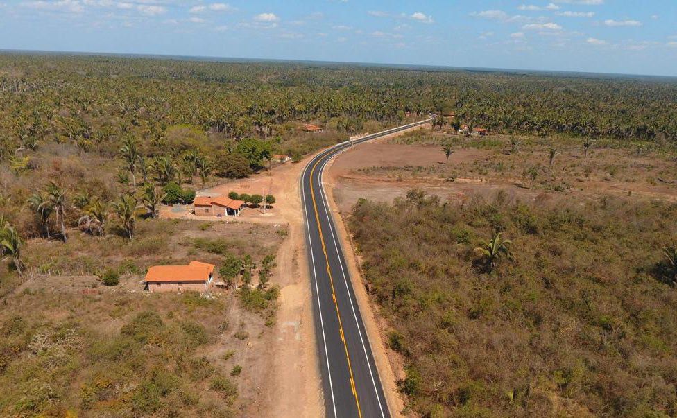 Governo do Piauí conclui pavimentação de 17 km da BR-222, entre São João do Arraial e Matias Olímpio