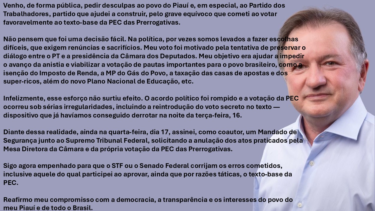 Merlong Solano se retrata pedindo desculpas. Pedro Campos faz o mesmo!