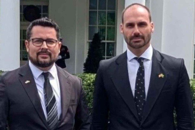 PGR denuncia Eduardo Bolsonaro e Paulo Figueiredo ao STF