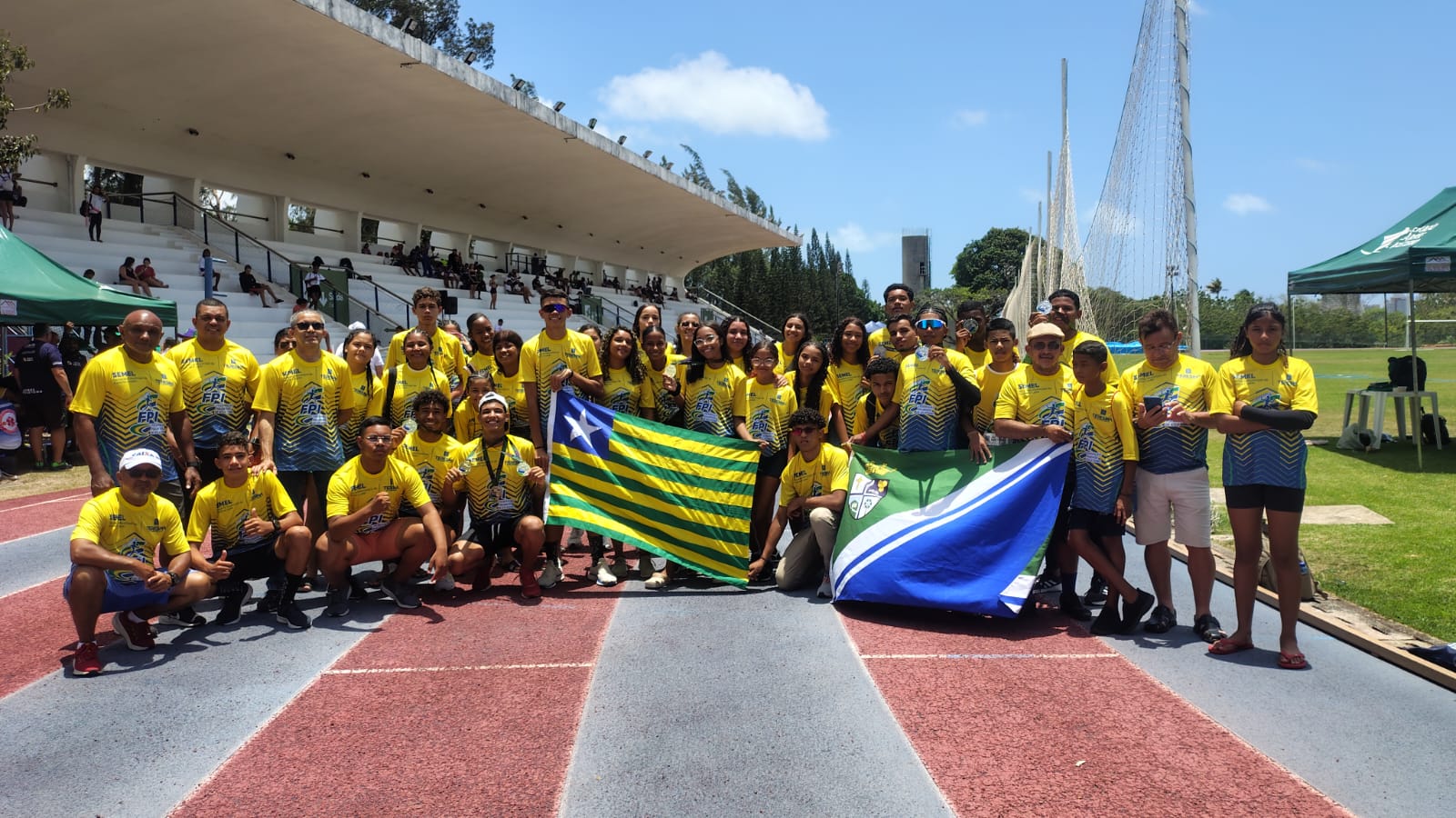 Delegação piauiense conquista 14 medalhas no Norte-Nordeste de Atletismo 