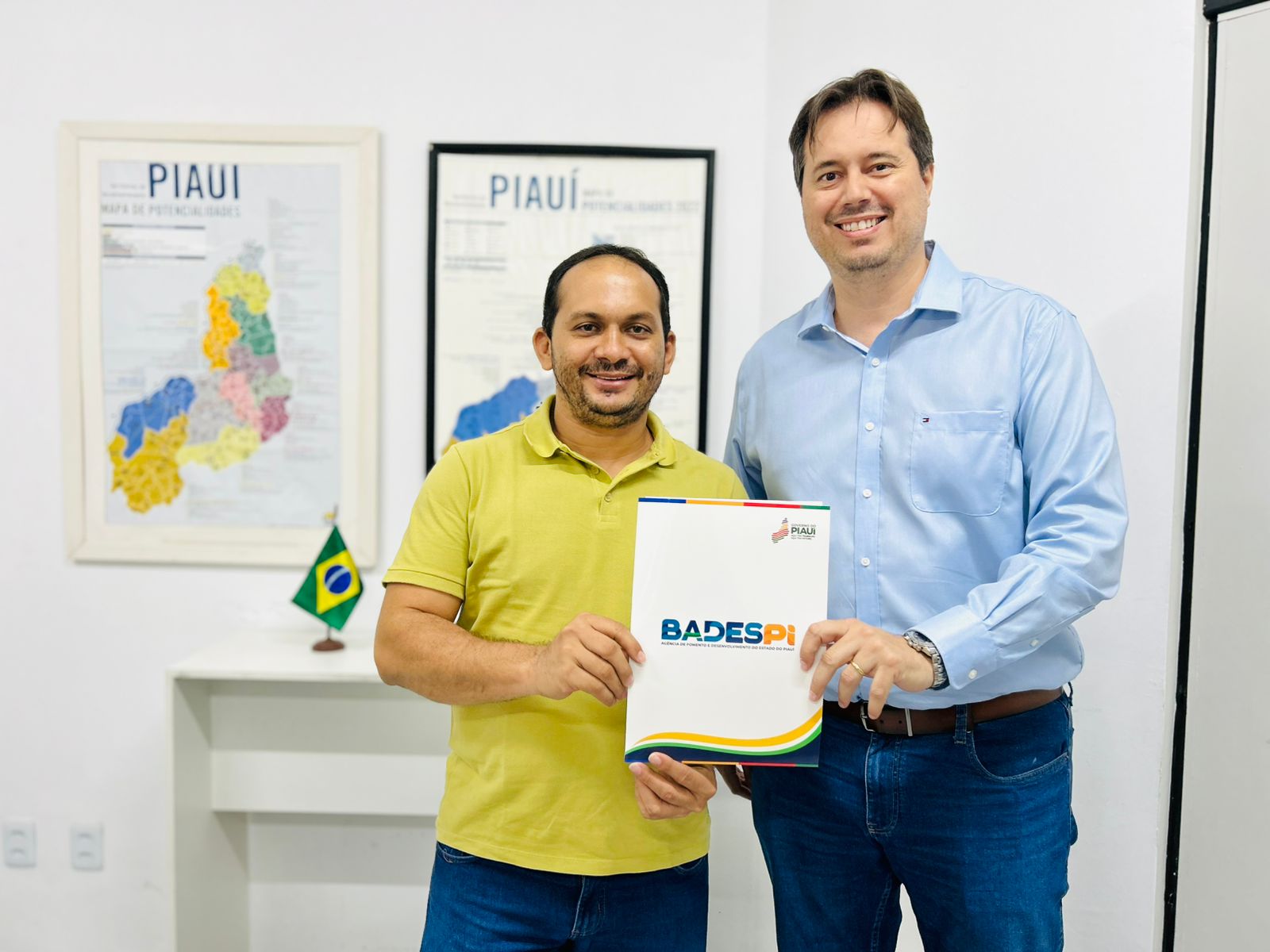 Badespi firma termo de cooperação com a Prefeitura de Boa Hora para impulsionar o desenvolvimento local