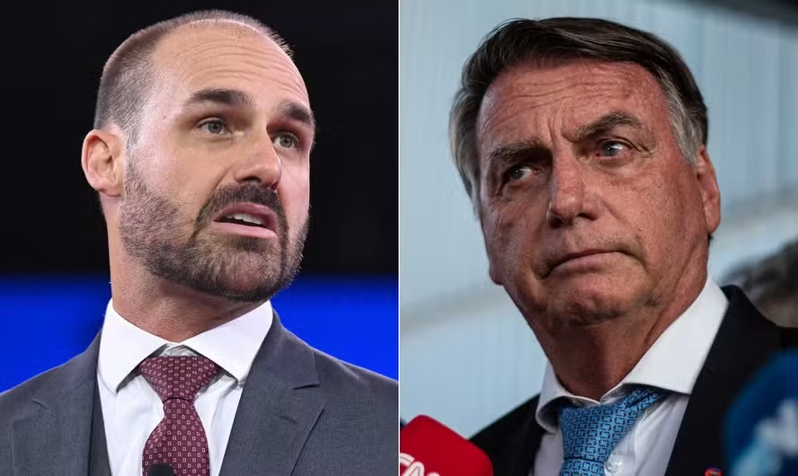“Feche a boca”: o recado de Bolsonaro para Eduardo