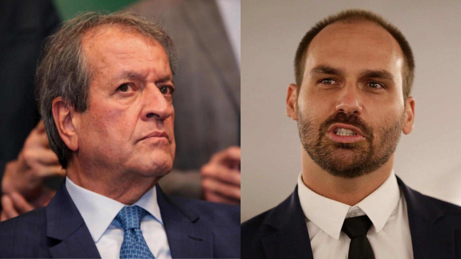 Eduardo Bolsonaro rompe com Valdemar Costa Neto e recusa apoio do PL