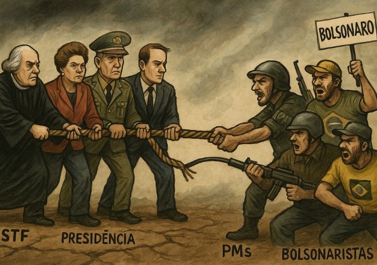 As duas pernas da ultradireita: milícias e PMs, por Luís Nassif