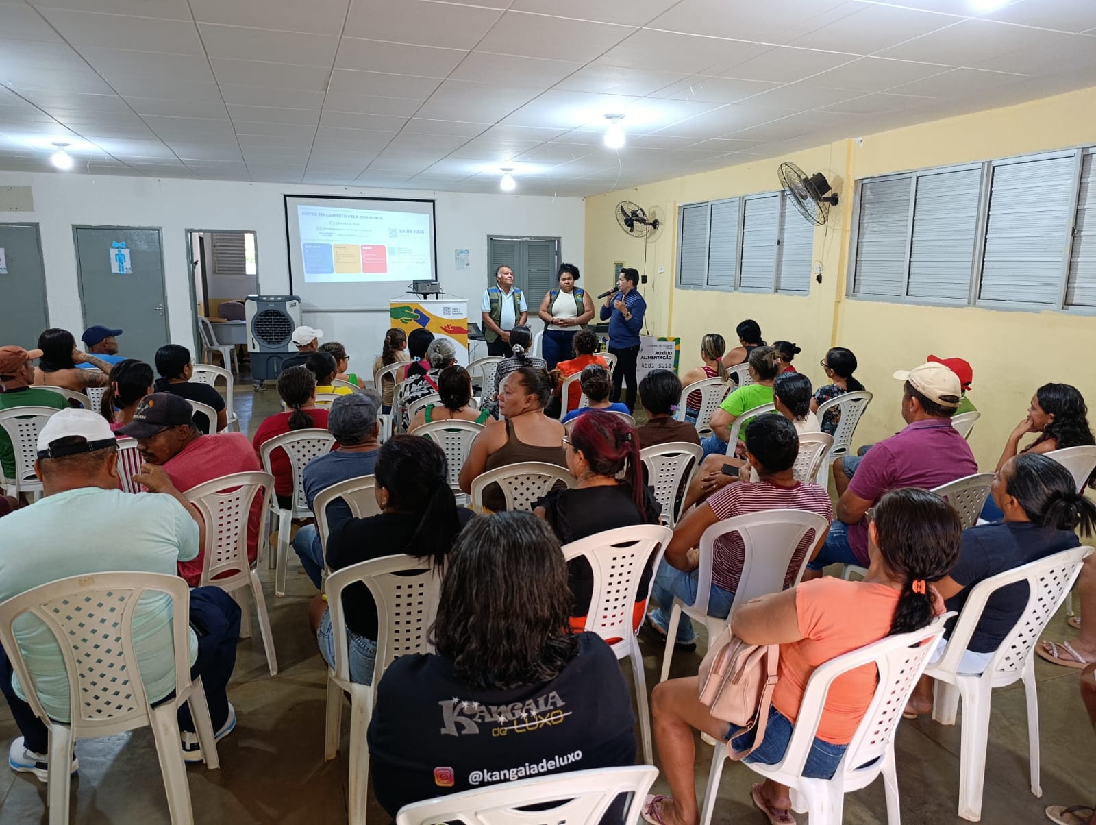 Sasc realiza orientações para famílias beneficiadas com o programa Auxílio-Alimentação