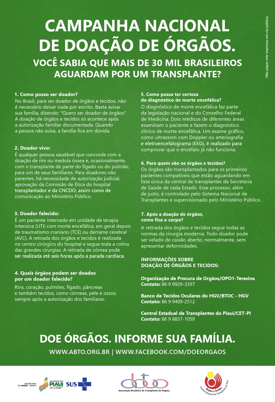 Doação de órgãos: saiba como se tornar um doador e salvar vidas