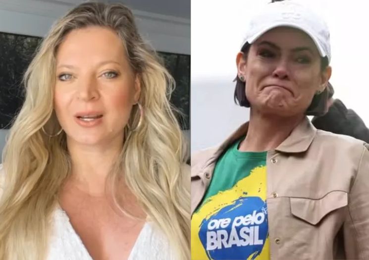 "Amante de Bolsonaro": Michelle vai à Justiça contra Joice Hasselmann