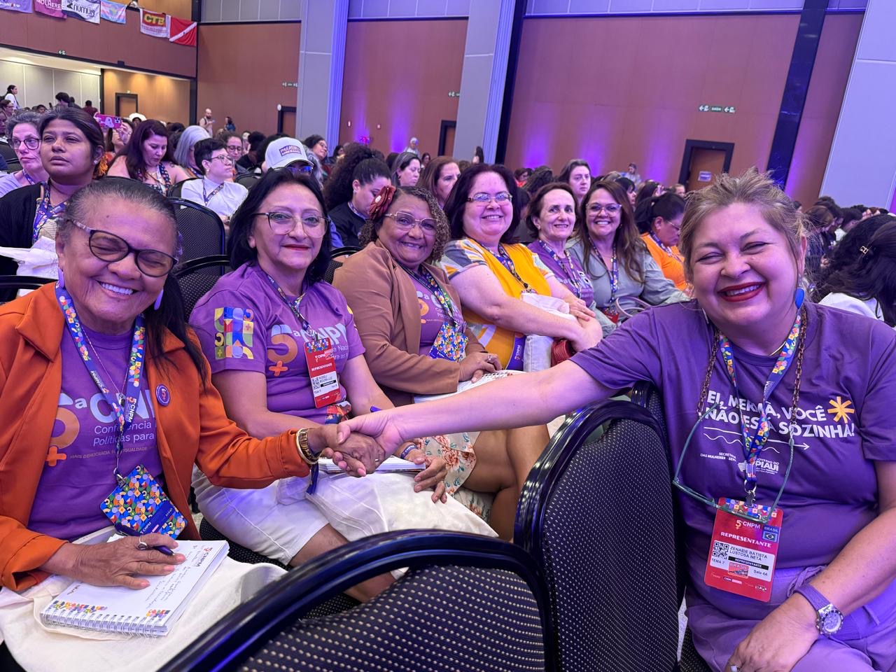 Delegação do Piauí marca presença na 5ª Conferência Nacional de Políticas para as Mulheres em Brasília