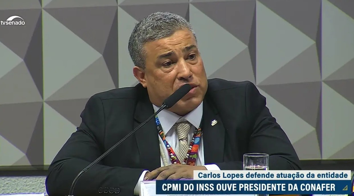 VÍDEO: Presidente da Conafer é preso por falso testemunho após depoimento na CPMI do INSS