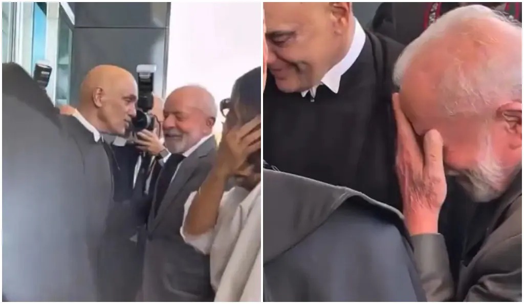 VÍDEO – “E o Yuri Alberto?”: Moraes e Lula conversam sobre jogador do Corinthians