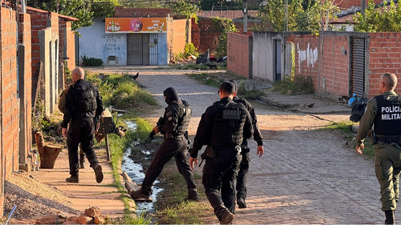 Polícia do Piauí deflagra operação contra facções e prende 63 suspeitos