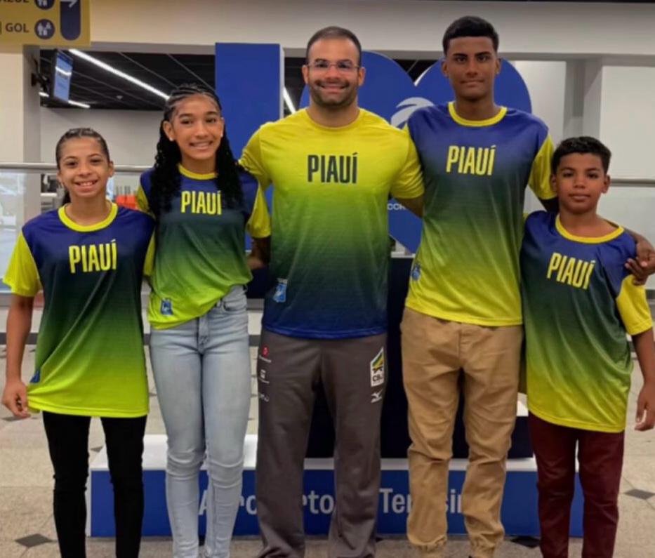 Com apoio do Programa Piauí no Pódio, delegação piauiense de Judô viaja para Campeonato Brasileiro Sub-13 e Sub-15