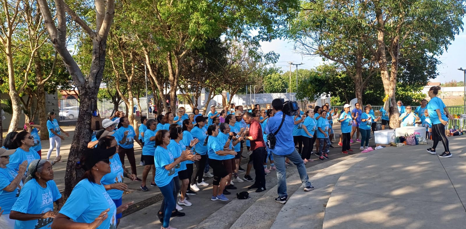 Em alusão ao Dia Internacional da Pessoa Idosa, Sasc promove I Caminhada do Projeto 60+ no Mocambinho