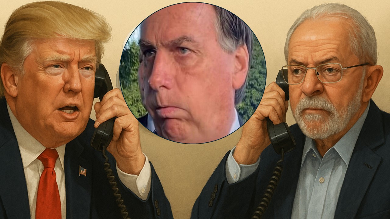 Bolsonaro teve crise e “apagou” após ligação de Trump a Lula, diz Flávio