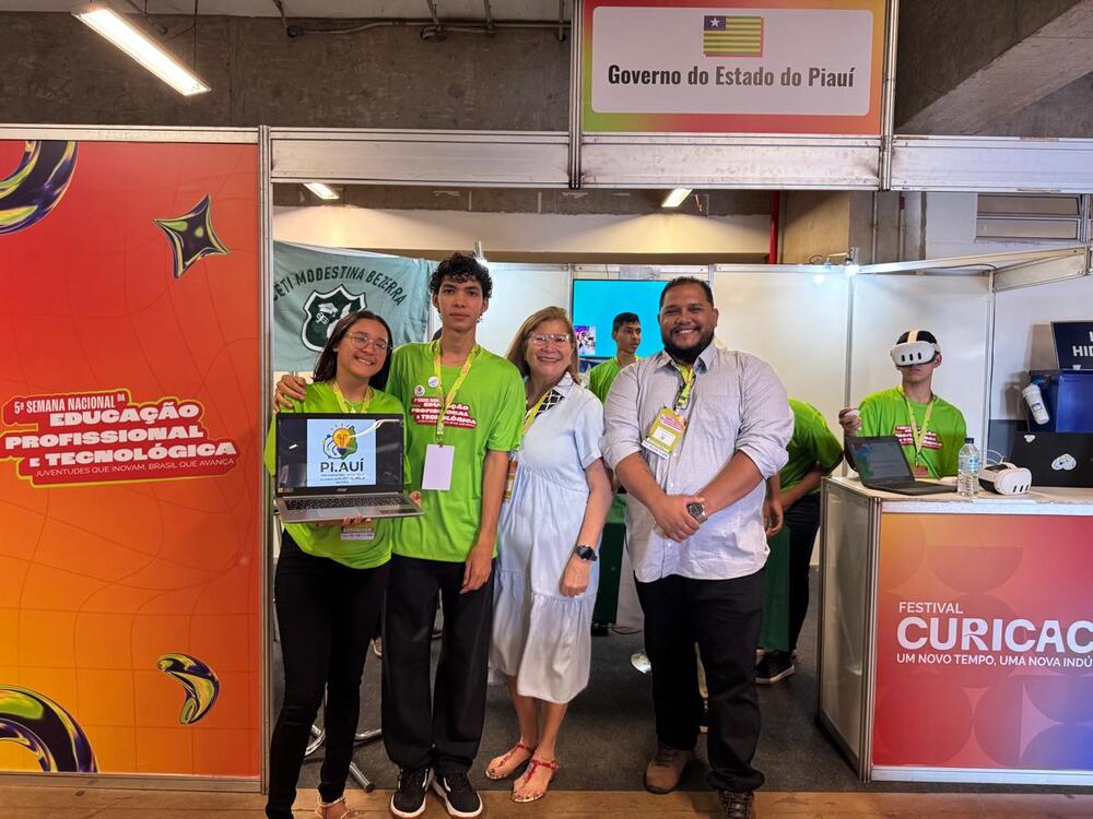 Estudantes piauienses apresentam projetos inovadores em evento nacional realizado em Brasília