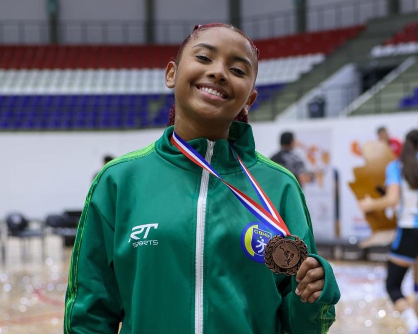 Piauiense conquista bronze com a Seleção Brasileira de Handebol Sub-15 no Campeonato Sul-Centro Americano
