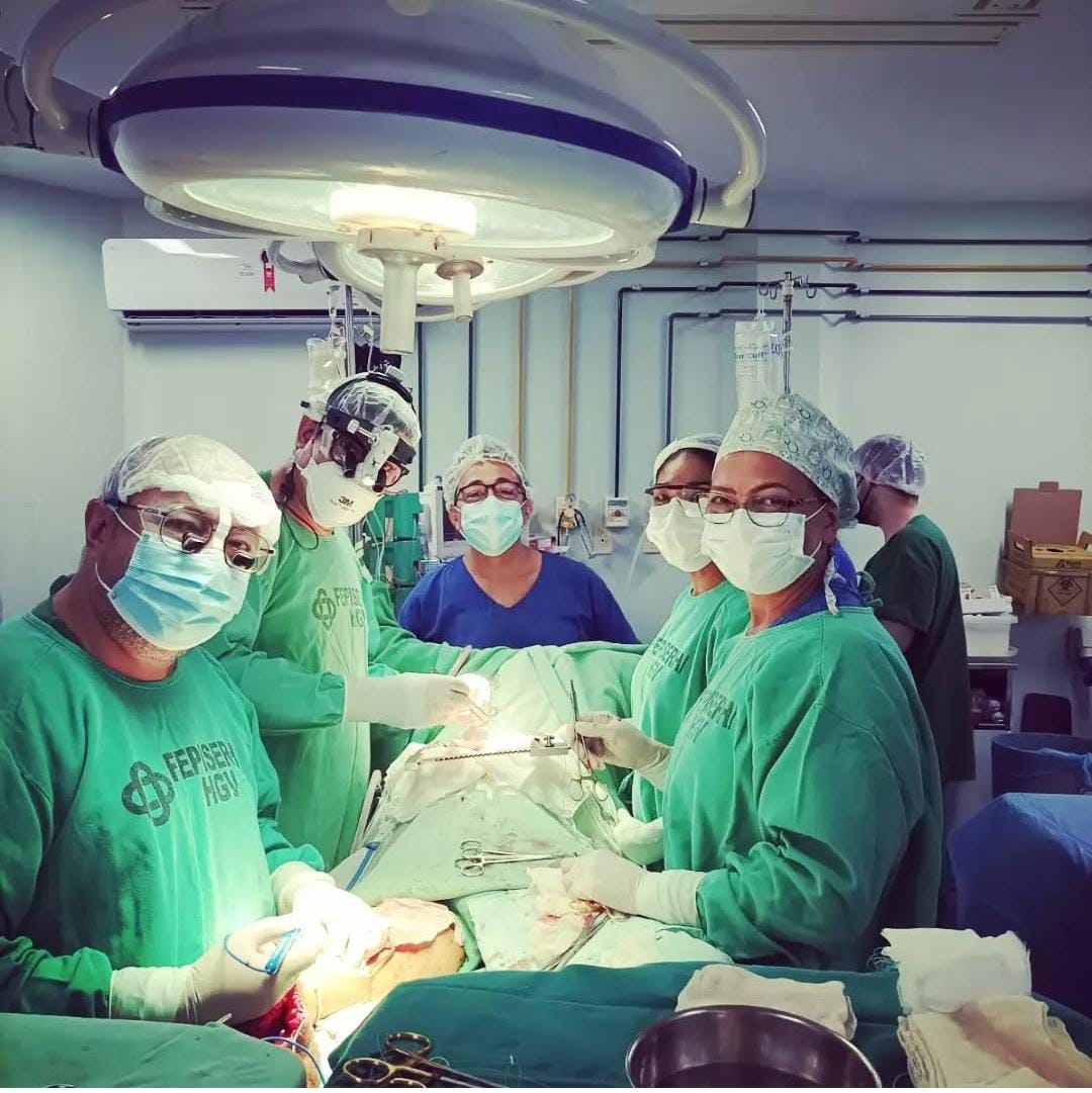 HGV realiza cirurgia inédita de anomalia congênita no coração com técnica avançada