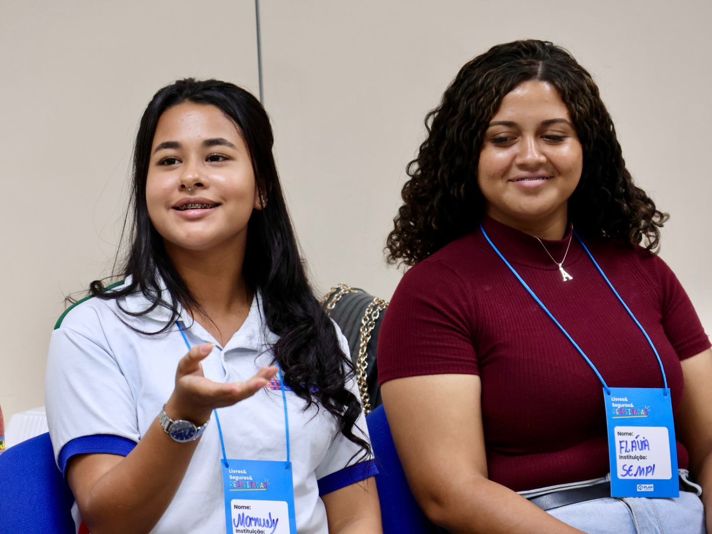 Sempi participa de workshop da Plan International em alusão ao Dia Internacional da Menina
