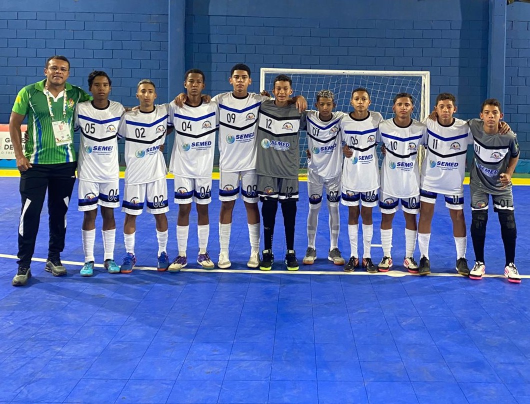Piauí segue firme nos Jogos Escolares Brasileiros com futsal masculino nas semifinais