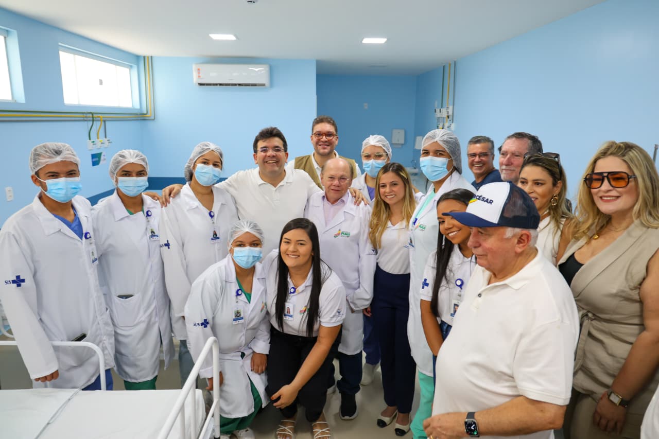 Rafael Fonteles inaugura Central de Diagnósticos e reforma do hospital e anuncia R$ 12 milhões na saúde de Valença