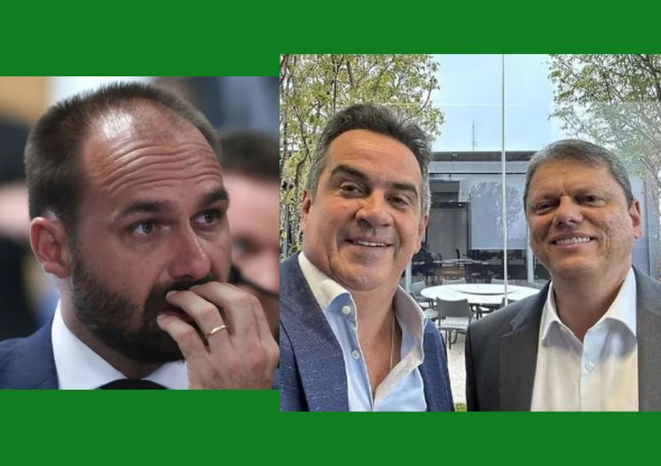 “Não será pau mandado”: Ciro Nogueira defende Tarcísio e confronta Eduardo Bolsonaro