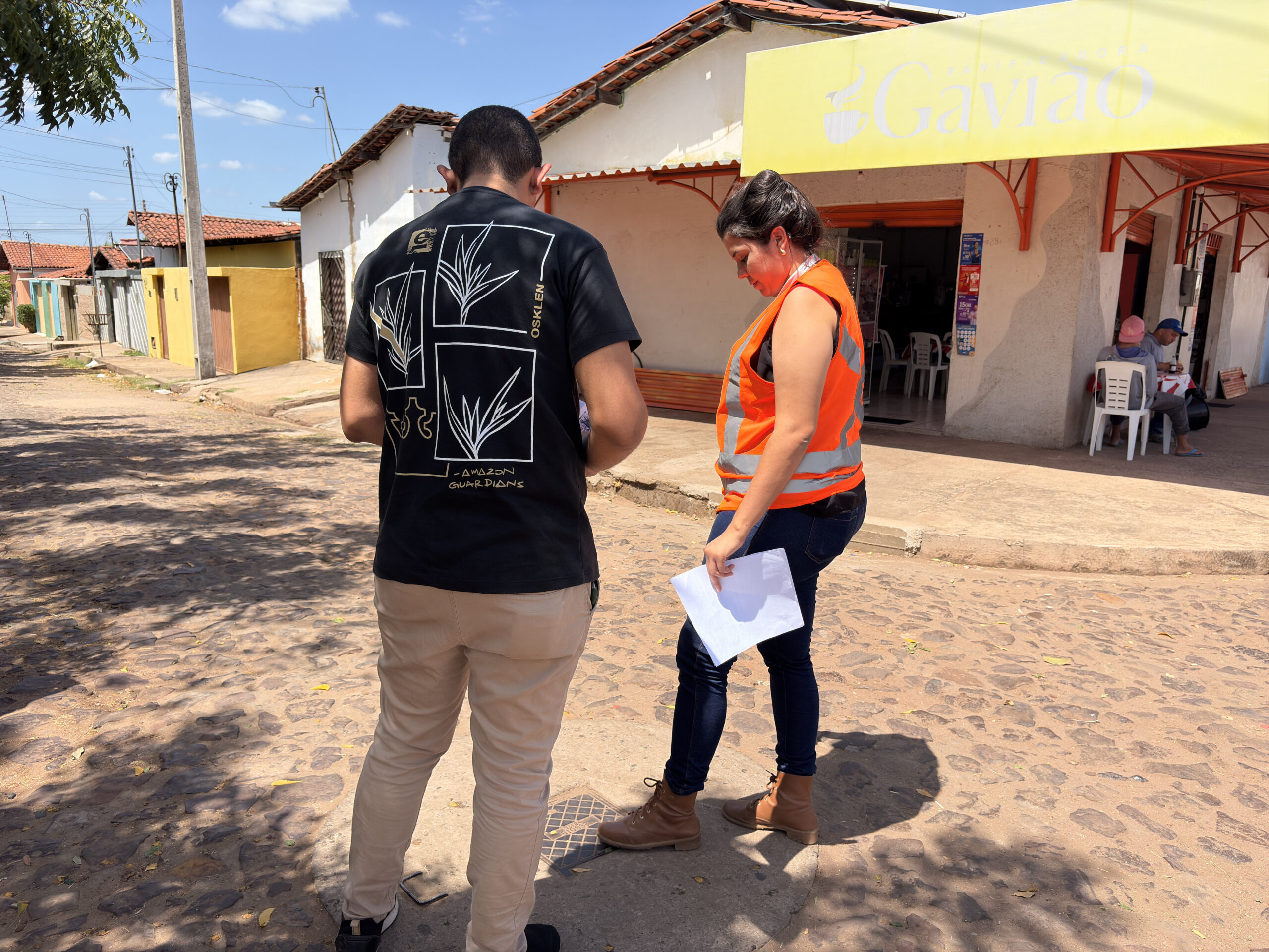 Agrespi realiza vistoria em Piripiri após denúncia de extravasamento de esgoto no bairro Germano