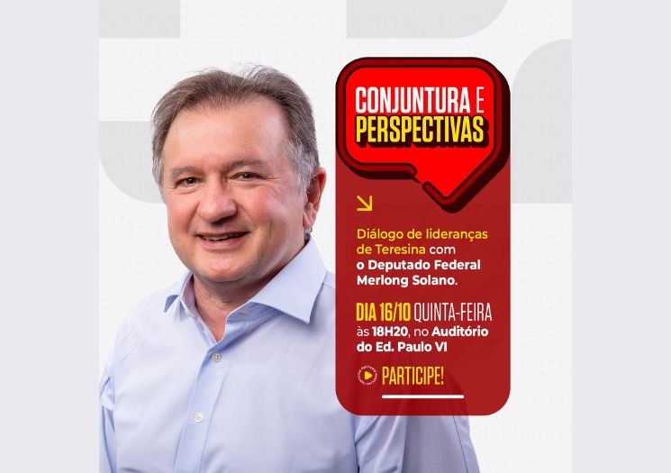 Merlong Solano realiza plenária para reforçar foco na reeleição