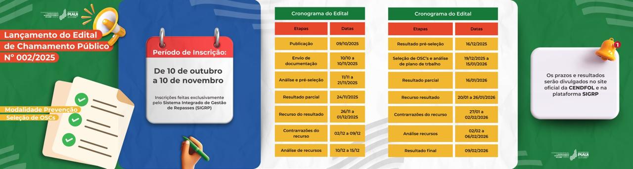 Cendfol lança edital para seleção de Organizações da Sociedade Civil voltadas à prevenção do uso de drogas