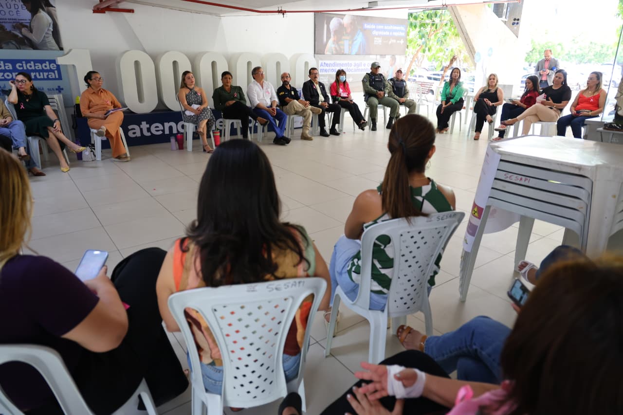 Outubro Rosa: Sesapi realiza palestra sobre diagnóstico precoce do câncer de mama