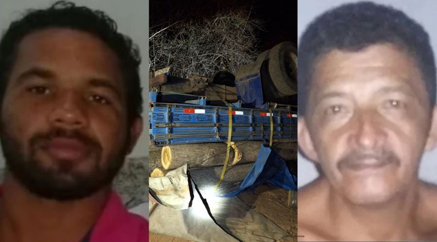 Dois trabalhadores morrem após caminhão tombar em Castelo do Piauí
