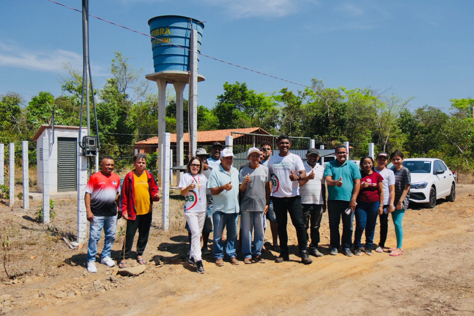 OPA leva água para assentamento em Teresina e realiza o sonho de 27 famílias