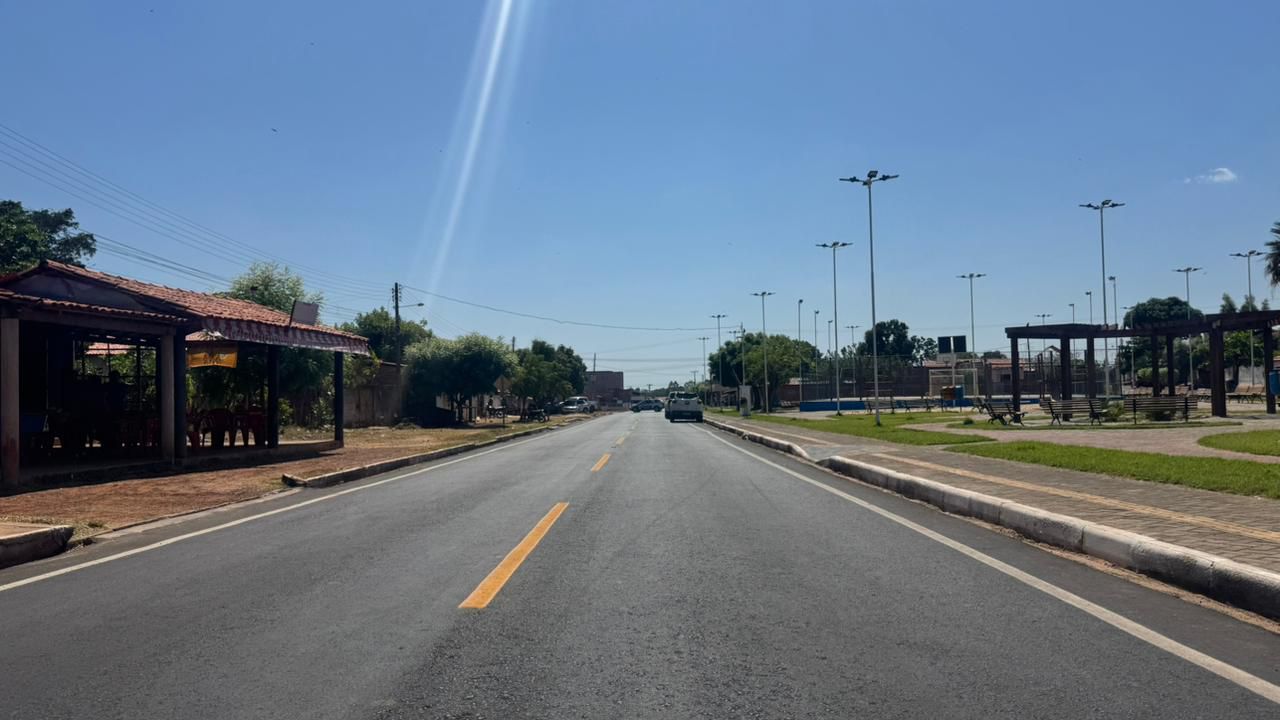 Travessia urbana de José de Freitas é totalmente revitalizada pelo DER