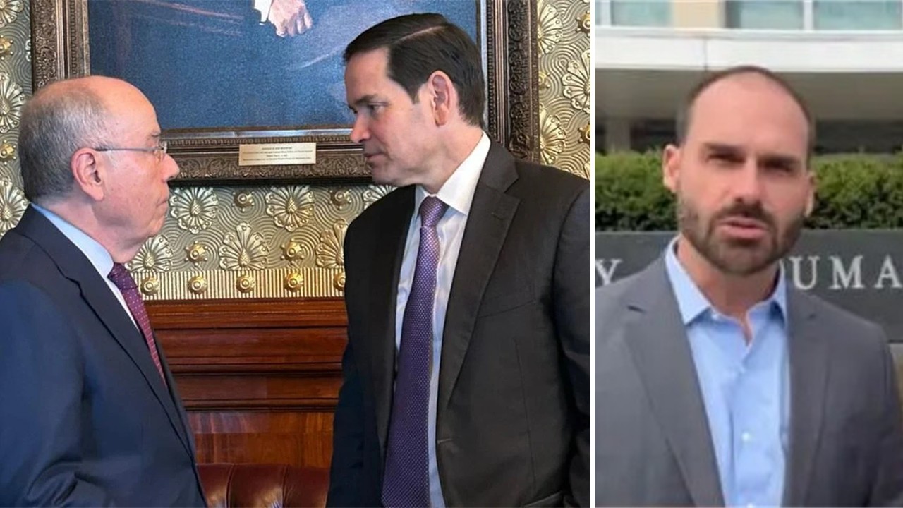 BARRADO NO BAILE: Eduardo Bolsonaro é barrado ao tentar sabotar encontro entre Brasil e EUA. Filho 02 fica “atordoado”