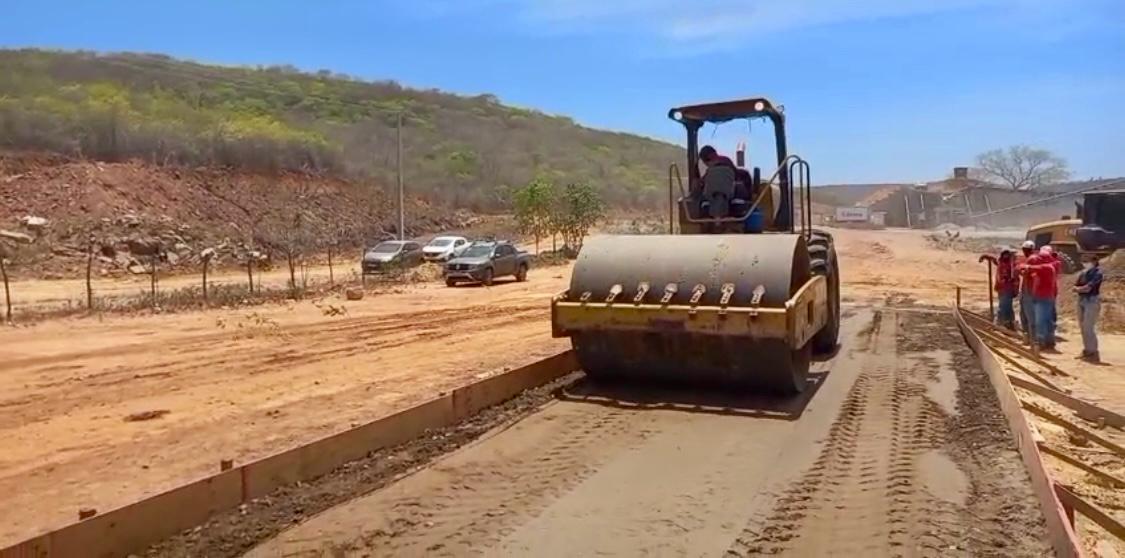 Governo do Estado inicia nova etapa da construção da barragem Nova Algodões