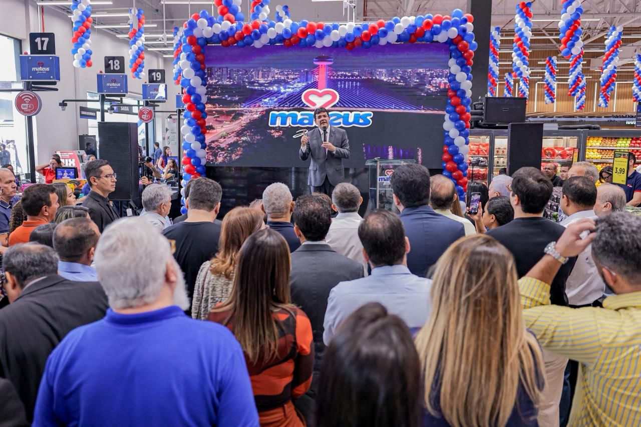 Em inauguração da 12ª loja do Grupo Mateus no Piauí, Rafael Fonteles destaca geração de emprego e renda