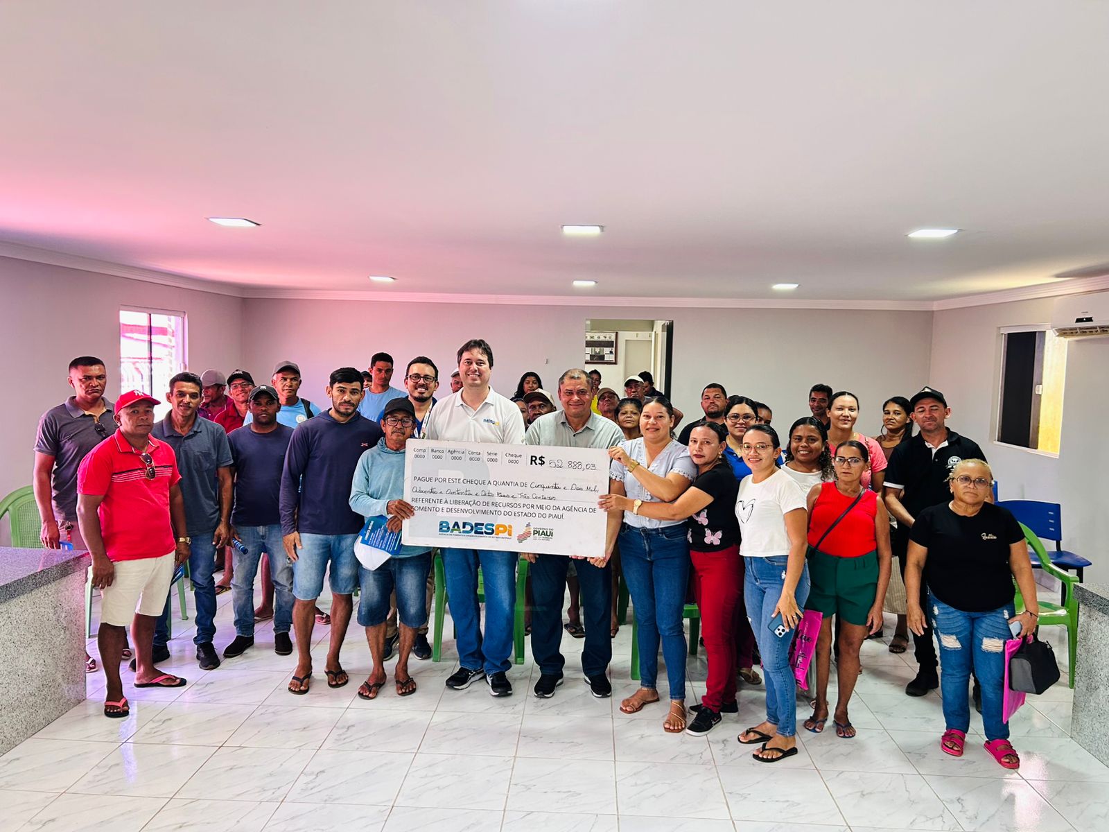 Badespi realiza ações em Murici dos Portelas com palestras, orientações e liberação de crédito para produtores rurais