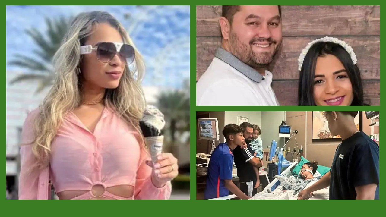 Brasileira em estado vegetativo nos EUA volta ao Brasil em UTI aérea