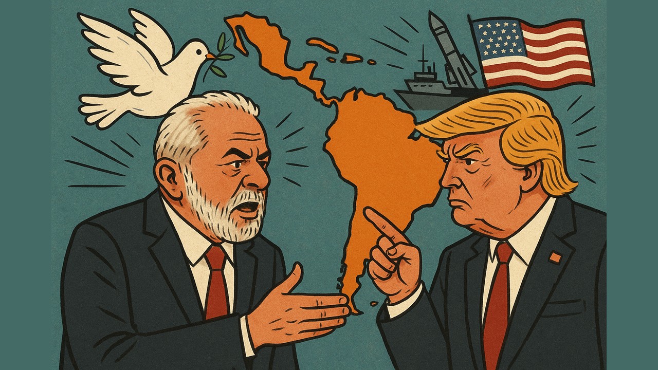 Lula adverte Trump: ofensiva dos EUA na Venezuela ameaça desestabilizar toda a América Latina