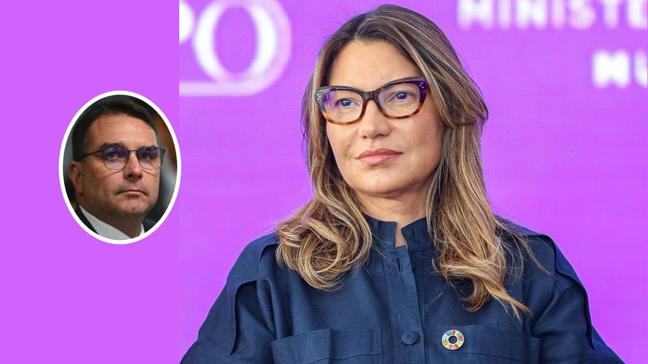 Janja na mira dos bolsonaristas! O ataque agora partiu de Flávio Bolsonaro
