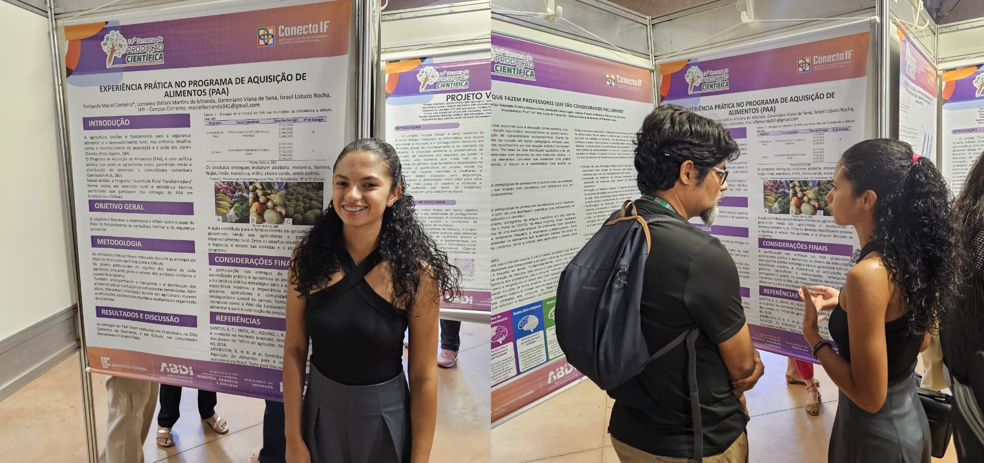 Estudante do programa Juventude Rural Transformadora apresenta experiência do PAA no Piauí durante encontro em Brasília