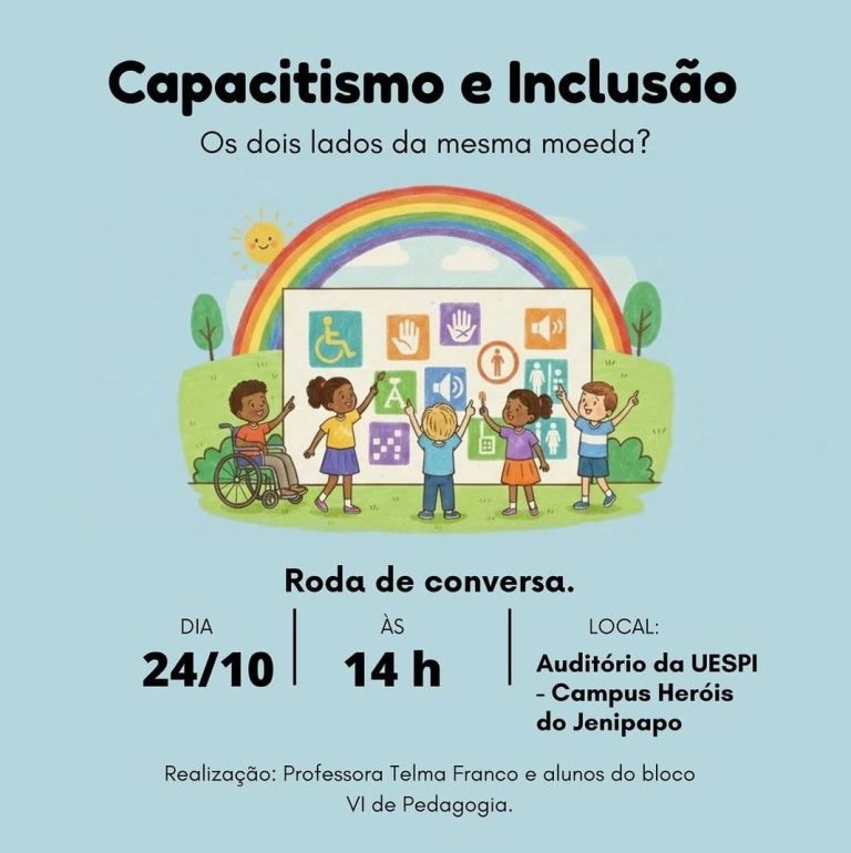 Uespi realiza roda de conversa sobre capacitismo e inclusão em Campo Maior nesta sexta (24)