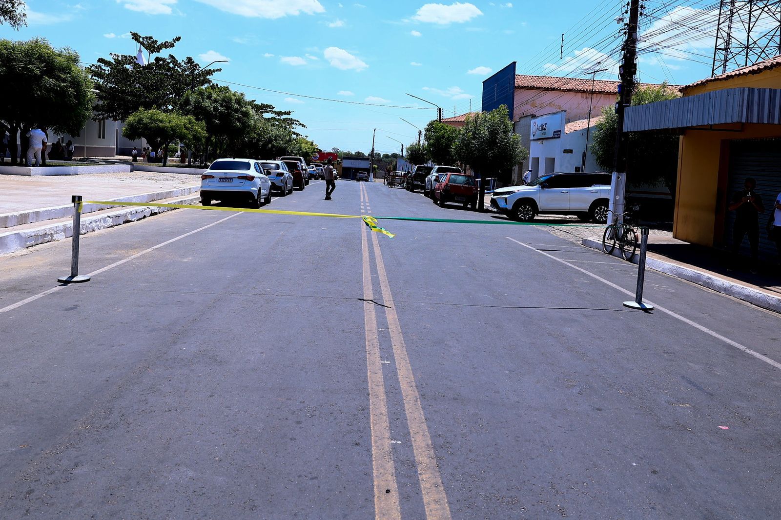 Seinfra executa obras de pavimentação asfáltica no município de Alto Longá