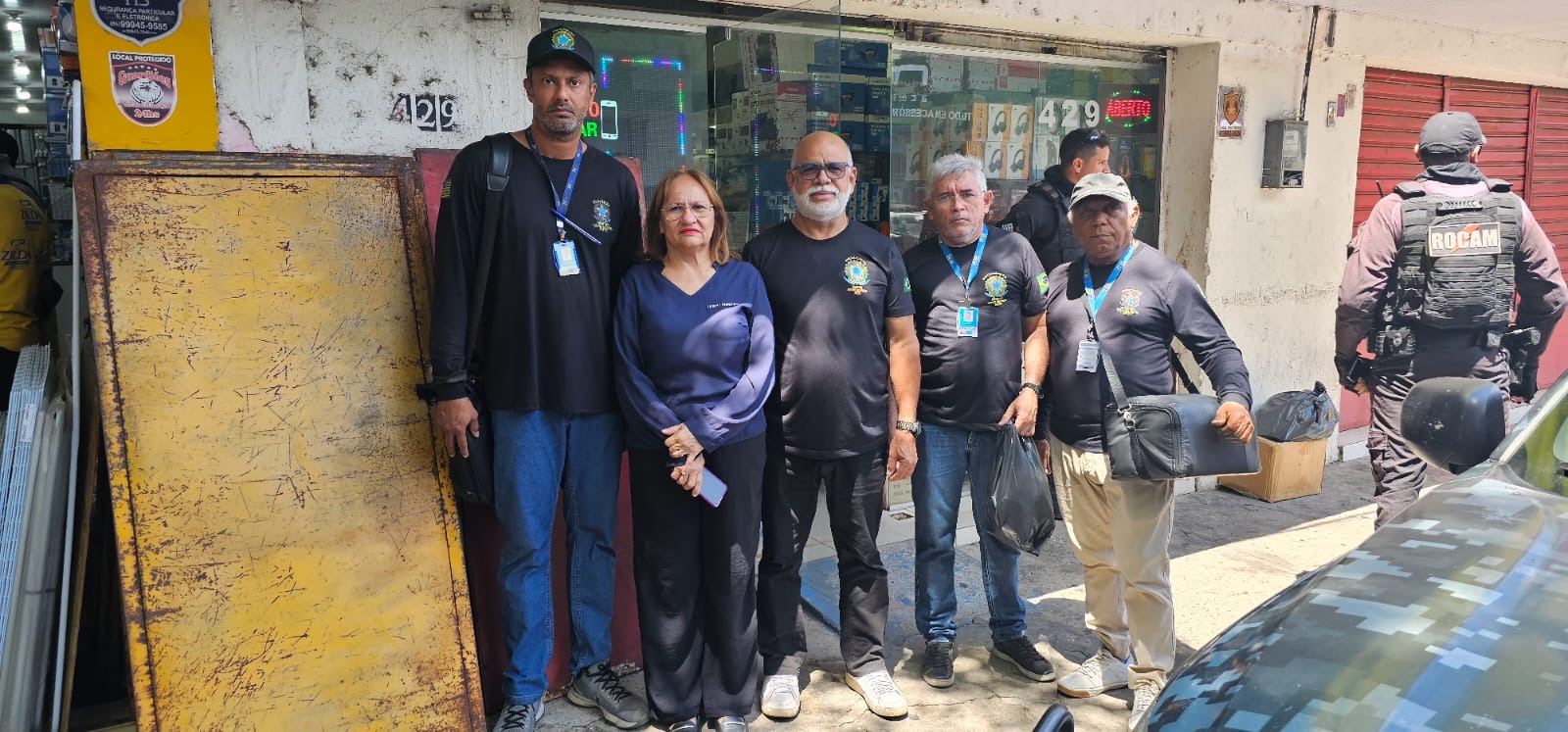 Junto com Receita Federal, Imepi atua em operação realizada em Teresina