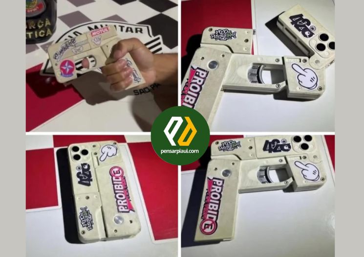 VÍDEO: Homem é preso com ‘celular que vira revólver’ em SP